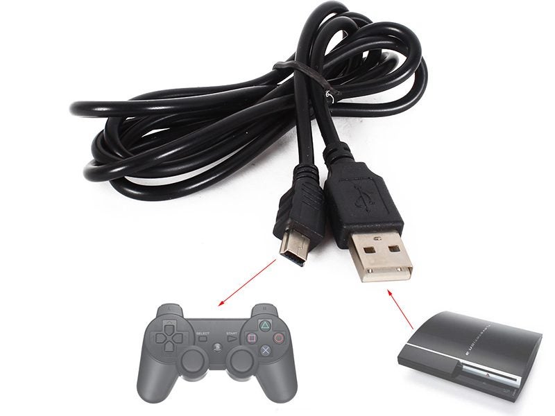 USB Charger Cable for PS3 Carousel 1