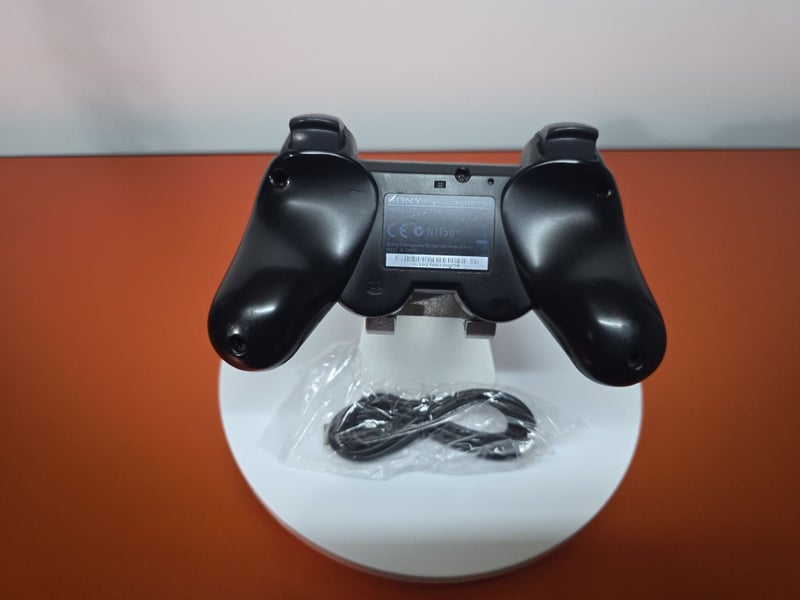 Official Sony PS3 DualShock 3 Wireless Controller with Brand New Charging Cable Carousel 2