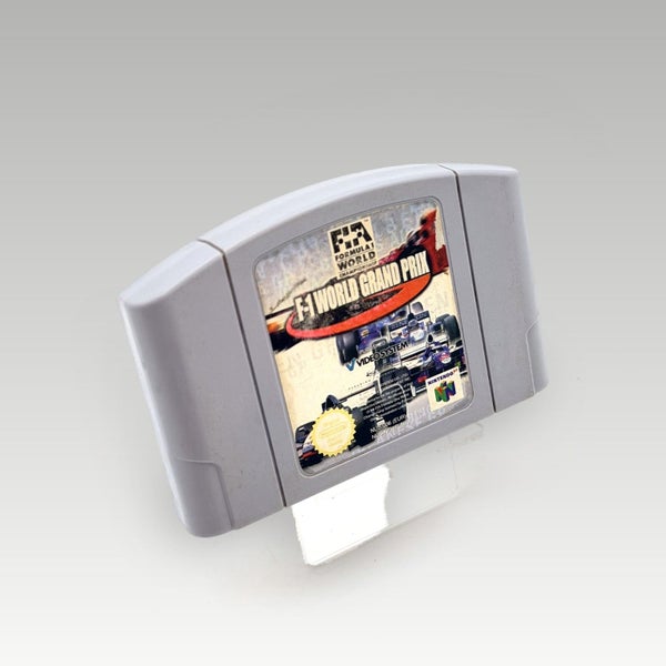 N64 • F-1 World Grand Prix Artwork Damage • Loose Carousel 1