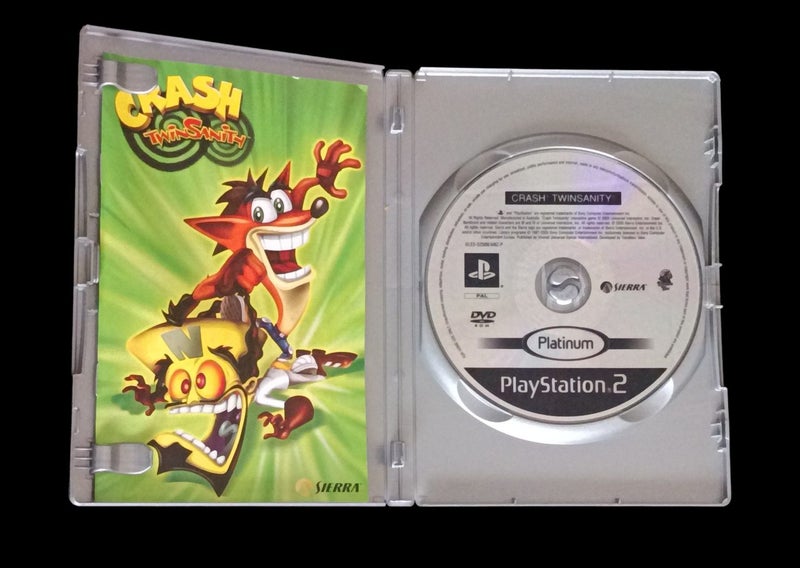 Crash Bandicoot Twinsanity PS2 *excellent condition*complete Carousel 2