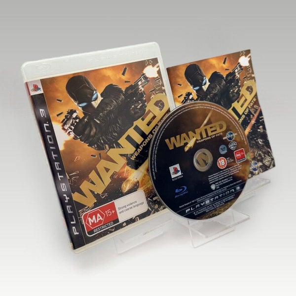 PS3 • Wanted: Weapons of Fate • CIB Carousel 1