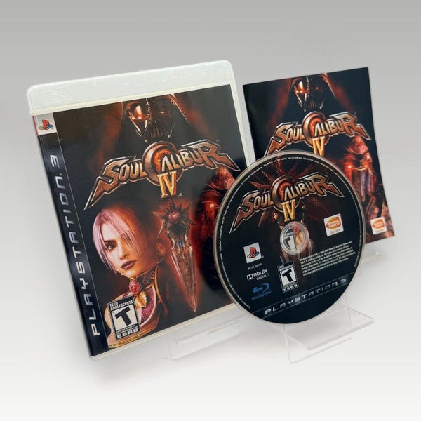 PS3 • Soul Calibur IV • CIB • Region 1 Carousel 1