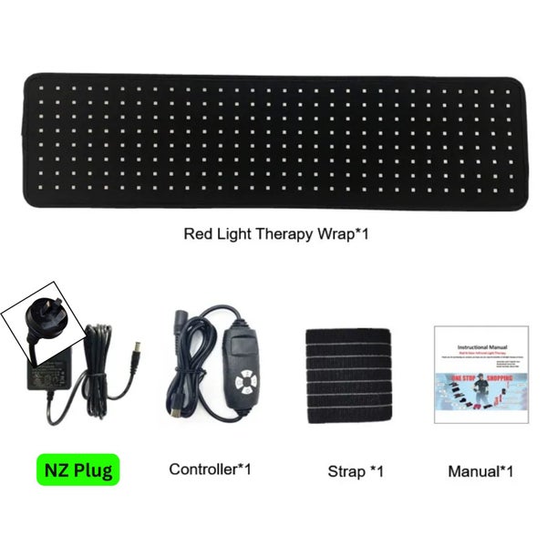 Red Light Therapy Wrap & Belt - Red 660nm & IR 850nm image 2