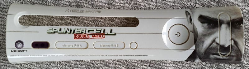 XBOX 360 Faceplate Splinter Cell Double Agent Limited Edition Carousel 1