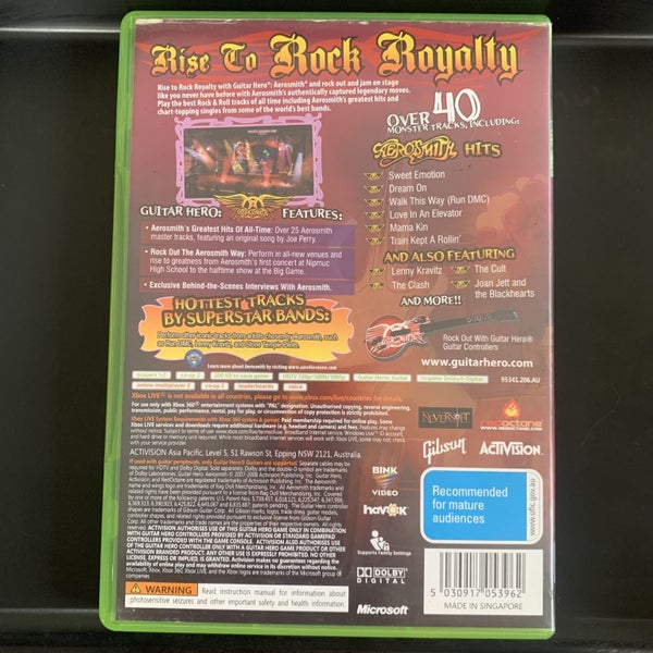 Guitar Hero Aerosmith Carousel 2