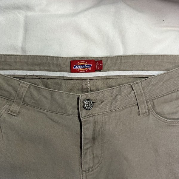 Dickies Women's Bootcut Work Pants Size 16 | Cotton Blend | Khaki image 4