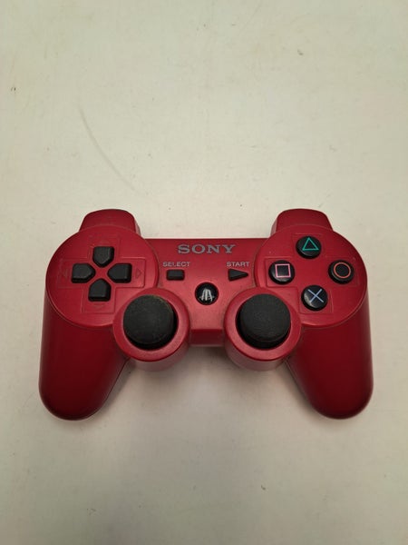 * Genuine OEM Red Dualshock Wireless PS3 Controller * Carousel 1