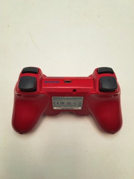 * Genuine OEM Red Dualshock Wireless PS3 Controller * Carousel 2