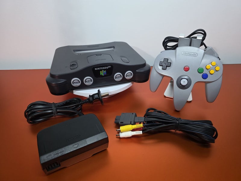 Nintendo N64 Console with Controller Carousel 1