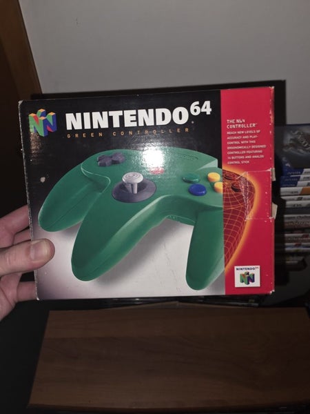N64 Boxed Green Controller Carousel 1