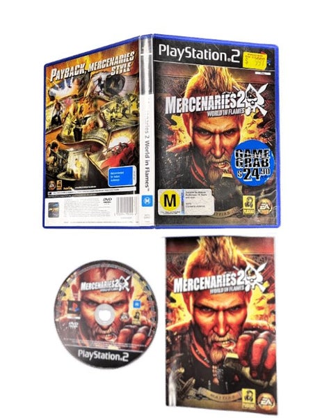 Mercenaries 2: World in Flames (PS2) *MINT COMPLETE* Carousel 1