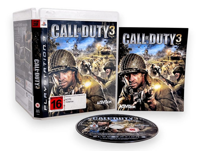 Call of Duty 3 (PS3) *EXCELLENT & COMPLETE* Carousel 2