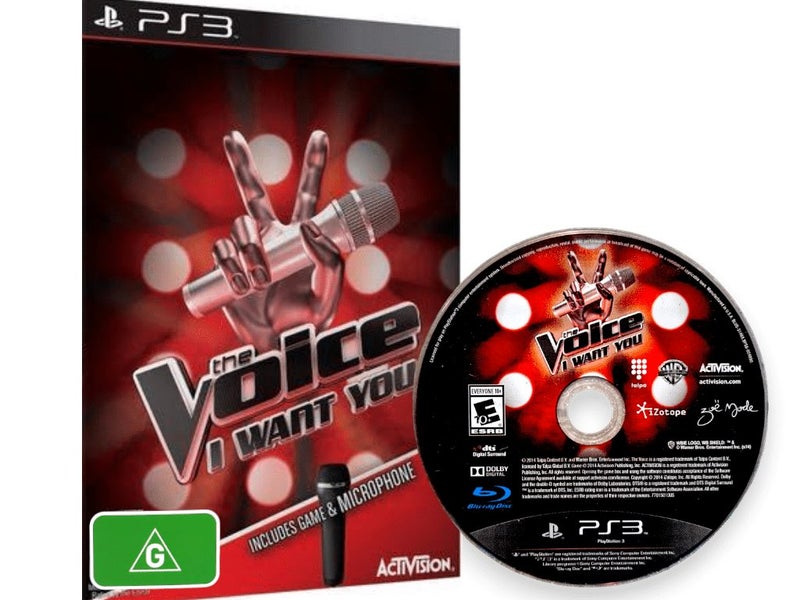 The Voice: I Want You (PS3) *GAME DISC ONLY* Carousel 1
