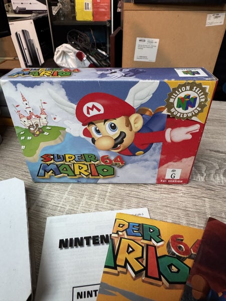 SOLD. Super Mario 64 - Nintendo 64 - Complete - PAL Carousel 2