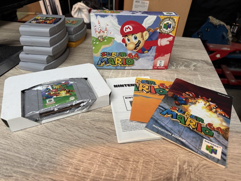 SOLD. Super Mario 64 - Nintendo 64 - Complete - PAL Carousel 1