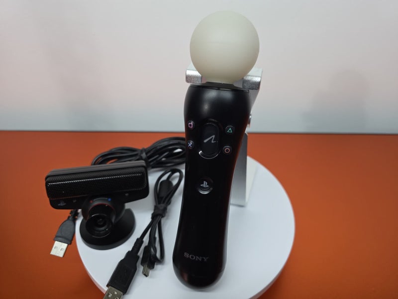 Official Sony PS3 Move Controller + PS3 Camera + Games COMBO Carousel 2