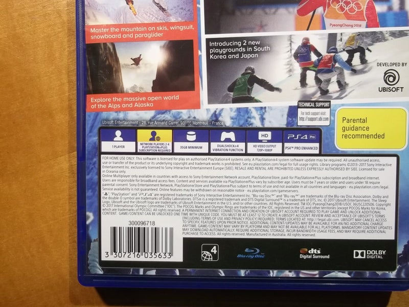 Steep Winter Games Edition - PS4 Game - VG Condition Carousel 5
