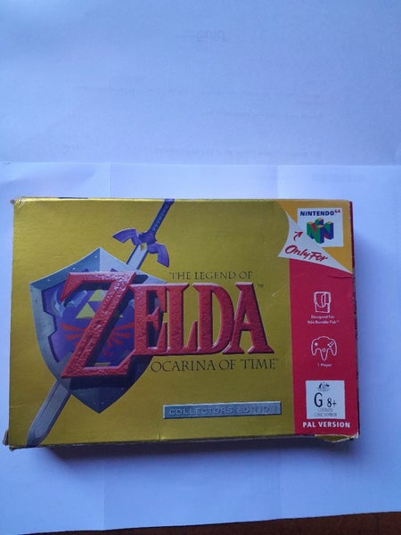 N64 The Legend of ZELDA Ocarina of time COLLECTORS EDITION Carousel 1