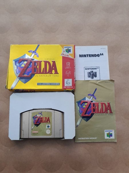 N64 The Legend of ZELDA Ocarina of time COLLECTORS EDITION Carousel 2