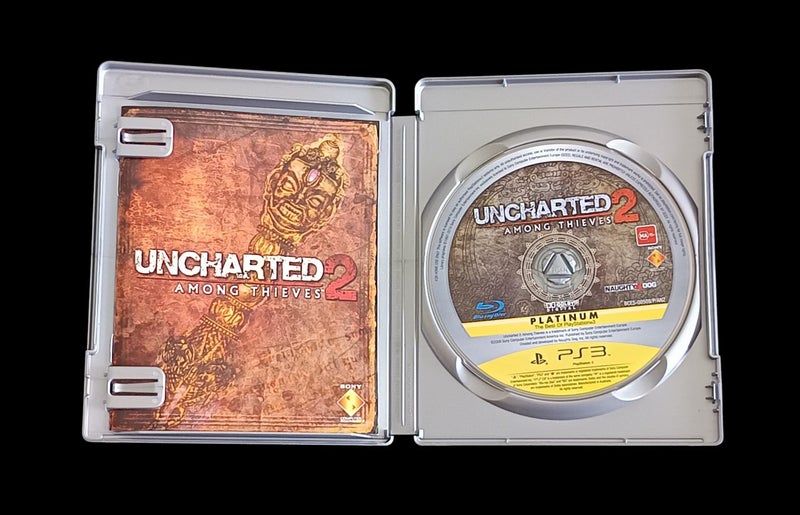 Uncharted 2 Among Thieves PS3 * mint condition * complete Carousel 2