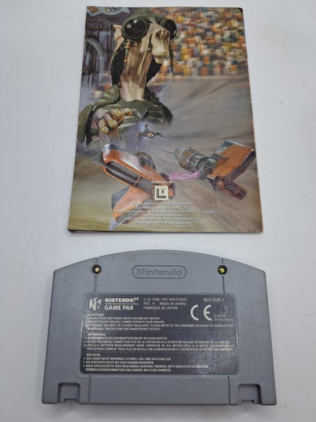 * -N64- Star Wars Episode 1 Racer w/ Booklet! * Carousel 2