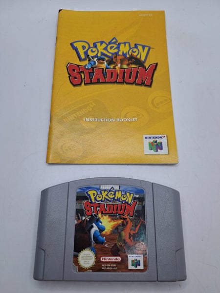 * -N64- Pokemon Stadium w/ Booklet! * Carousel 1