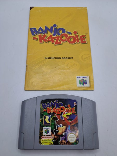 * -N64- Banjo-Kazooie w/ Booklet! * Carousel 1