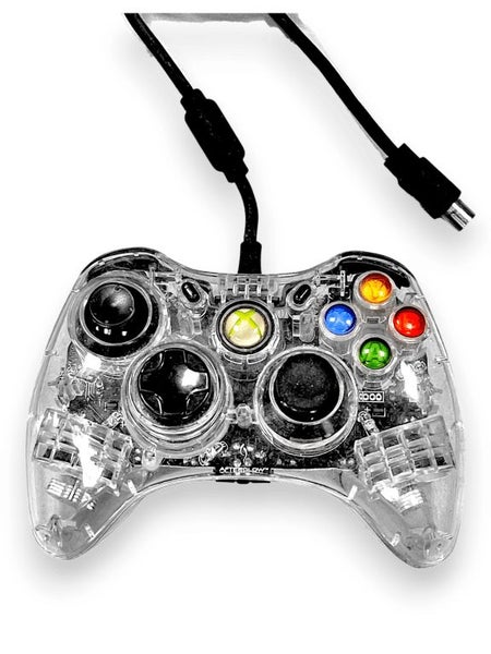 Xbox 360 Wired Controller - Transparent Green *AFTERGLOW* Carousel 1