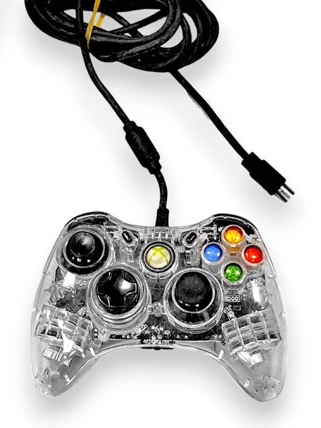 Xbox 360 Wired Controller - Transparent Green *AFTERGLOW* Carousel 2