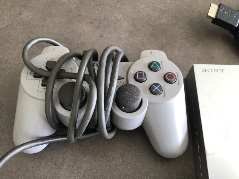 PlayStation Two Slim Console, Controller, Card and Av Cable Carousel 2