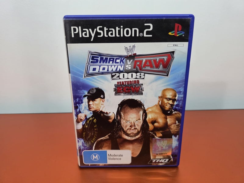 WWE SmackDown! Vs. RAW 2008 PS2 Carousel 1