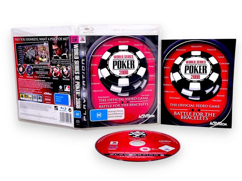 World Series of Poker 2008: Battle for the Bracelets (PS3) *EXCELLENT & COMPL... Carousel 1