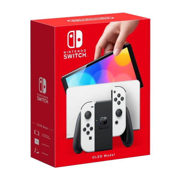 Nintendo Switch Console 64GB OLED Model - White Carousel 1