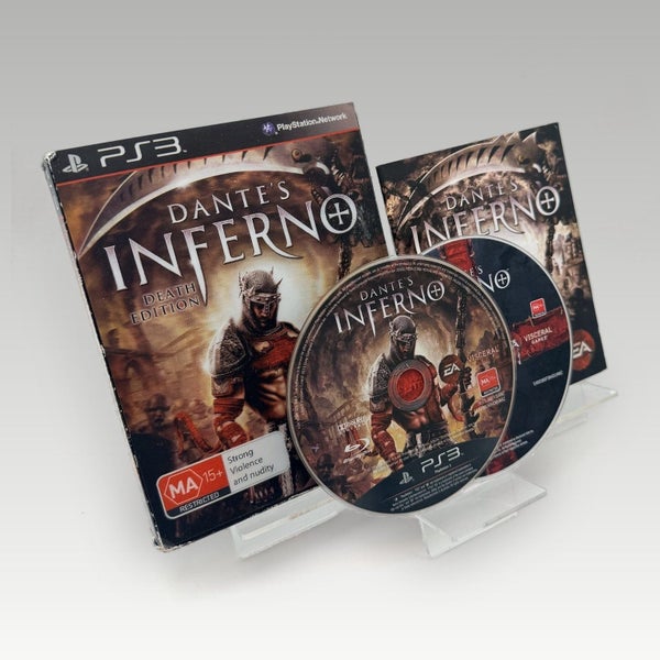 PS3 • Dante's Inferno Death Edition Lenticular • CIB Carousel 1