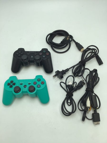 * 500GB Super Slim PS3 Console w/ 2 Controllers & Cables! * Carousel 4