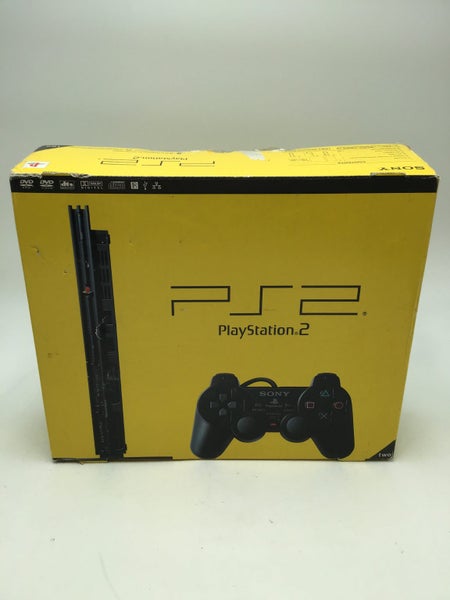* Slim PS2 Playstation 2 Console SCPH-79002 COMPLETE IN BOX * Carousel 1