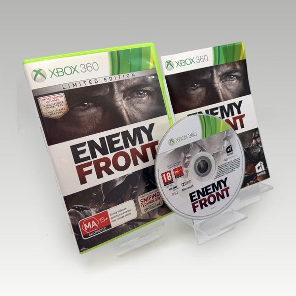 Xbox 360 • Enemy Front Limited Edition • CIB Carousel 1