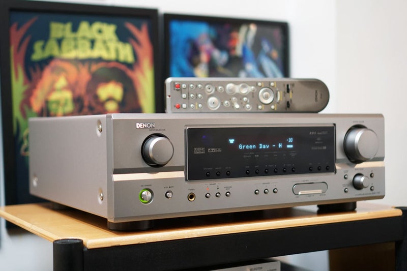 Denon AVR-1707 Vintage Powerful Amplifier & Receiver with Remote & Manual Carousel 1