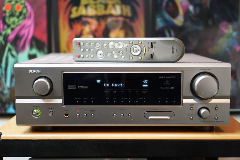 Denon AVR-1707 Vintage Powerful Amplifier & Receiver with Remote & Manual Carousel 2