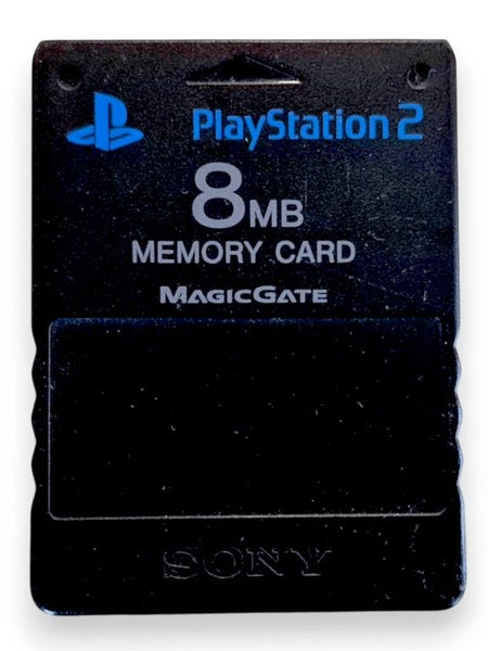GENUINE SONY PS2 Memory Card - Black Carousel 3