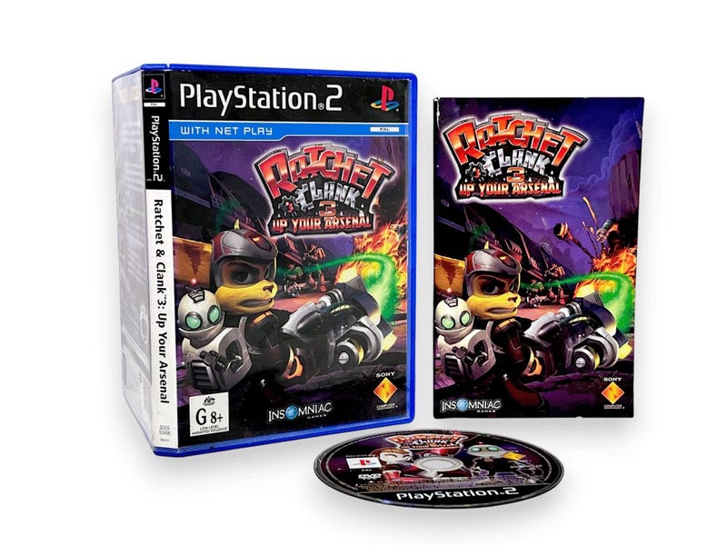 Ratchet & Clank 3: Up Your Arsenal (PS2) *TIDY & COMPLETE* Carousel 1