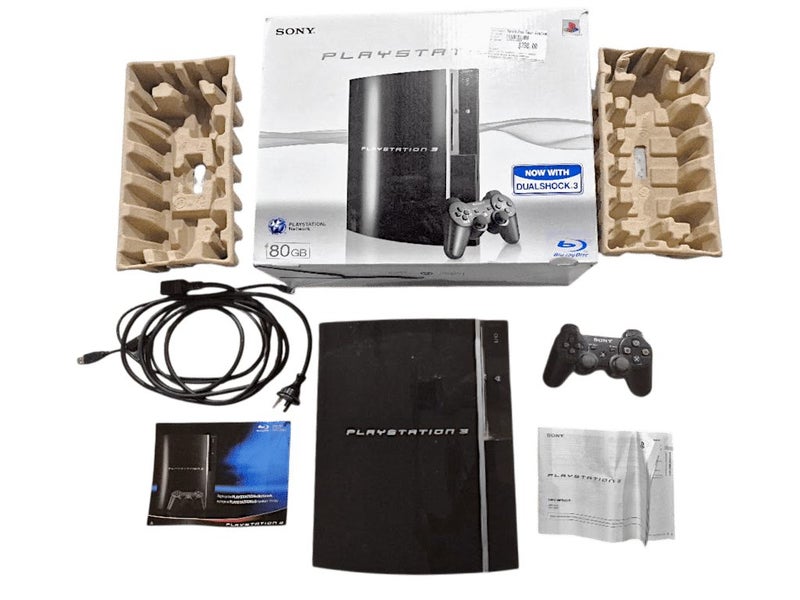 SONY PS3 Fat 80GB Console BOXED Carousel 1