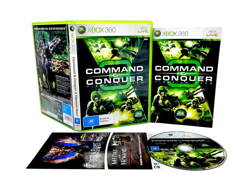 Command & Conquer 3: Tiberium Wars (Xbox 360) *MINT COMPLETE* Carousel 1