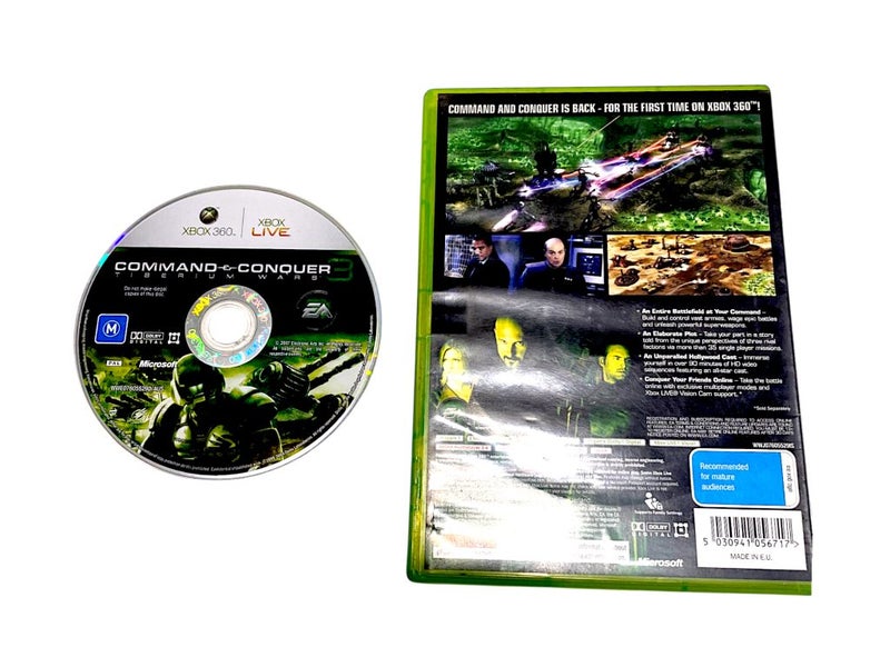 Command & Conquer 3: Tiberium Wars (Xbox 360) *MINT COMPLETE* Carousel 2