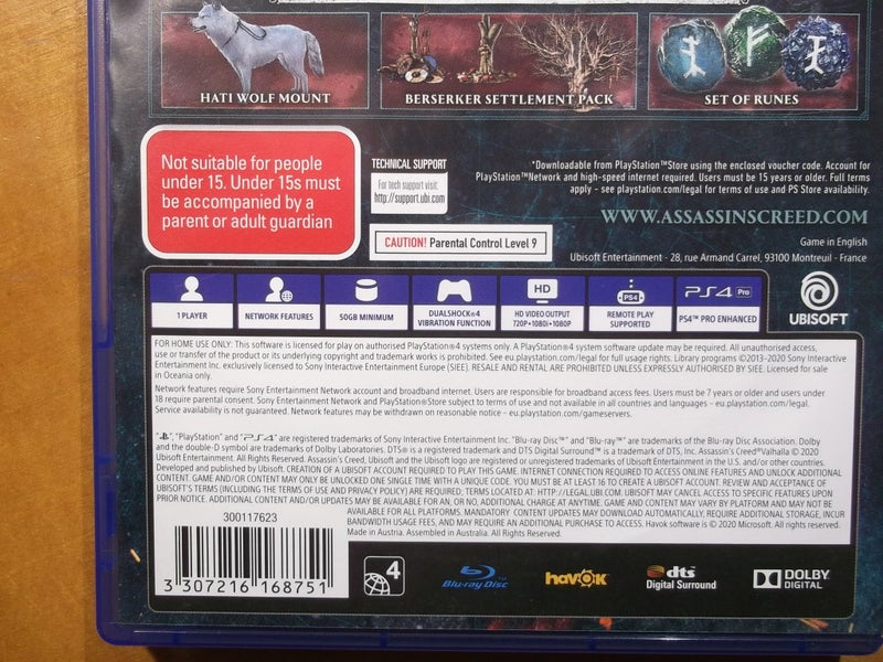 Assassin's Creed Valhalla Limited Edition - PS4 Game - LIKE NEW Carousel 4