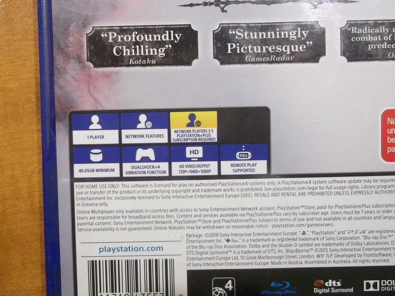 Bloodborne - PS4 Game - Excellent Condition Carousel 4