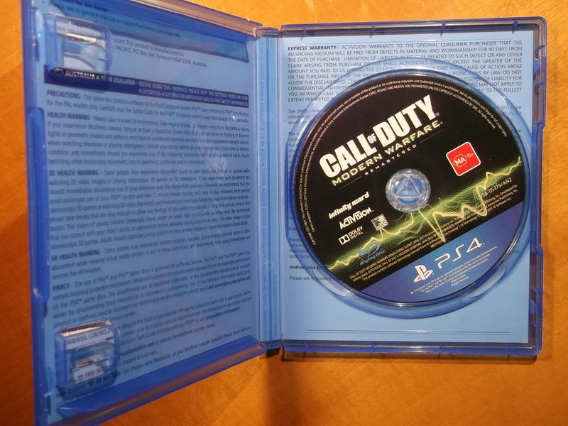 Call of Duty Modern Warfare Remastered - PS4 Game - VG Condition Carousel 2