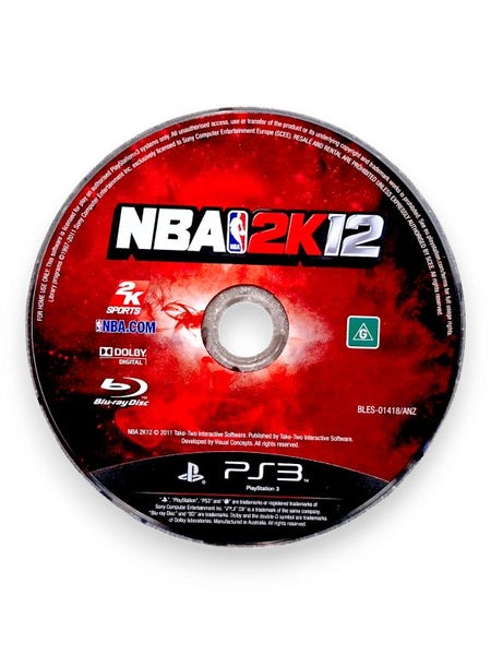 NBA 2K12 PS3 Disc Only Carousel 1