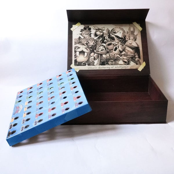 Skylanders Trap Team Collector Crystal Storage Case Box Chest Villain Vault Carousel 16