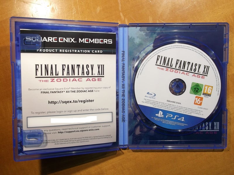 Final Fantasy XII The Zodiac Age - PS4 Game - Excellent Condition Carousel 2